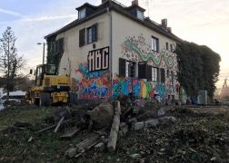 Beraeumung Inselplatz In Jena 03